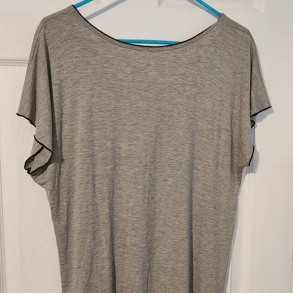 Edista Las Angeles Womens Shirt, Gray, size S - Picture 3 of 6